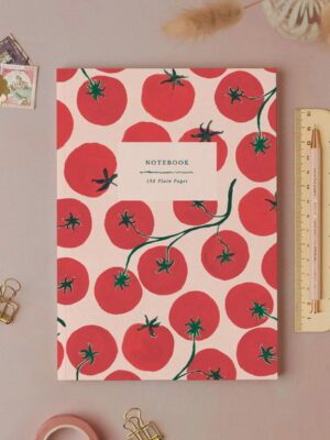 Carnet pages blanches - Tomates