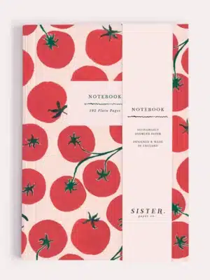 Carnet pages blanches - Tomates