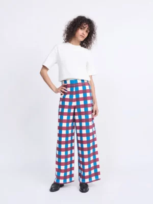 Le pantalon Pauline - Garden vichy