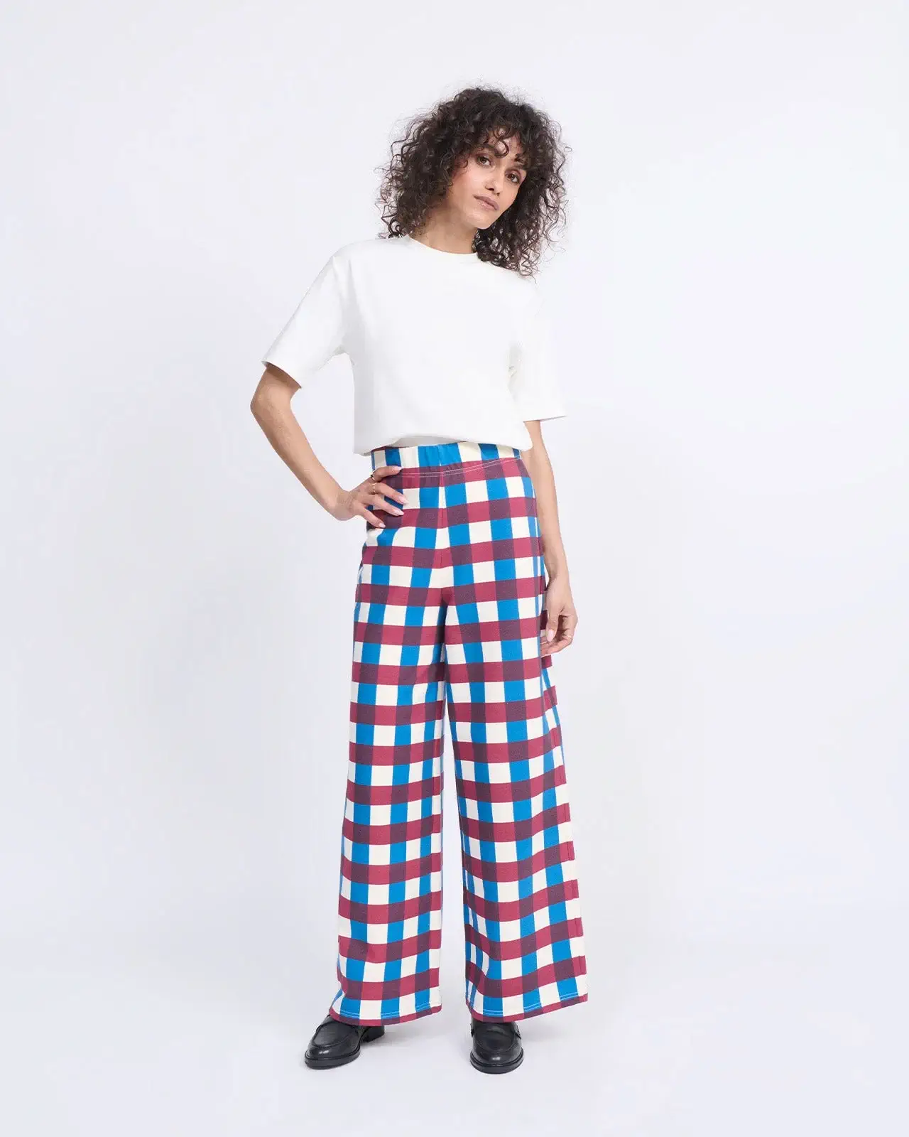 Le pantalon Pauline - Garden vichy