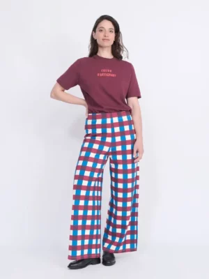 Le pantalon Pauline - Garden vichy