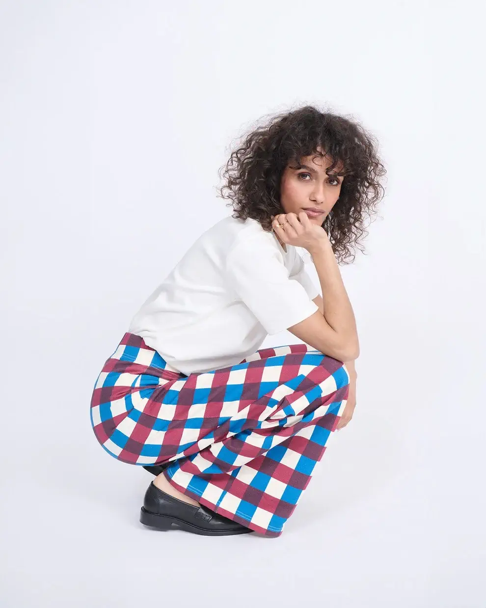Le pantalon Pauline - Garden vichy – Image 4