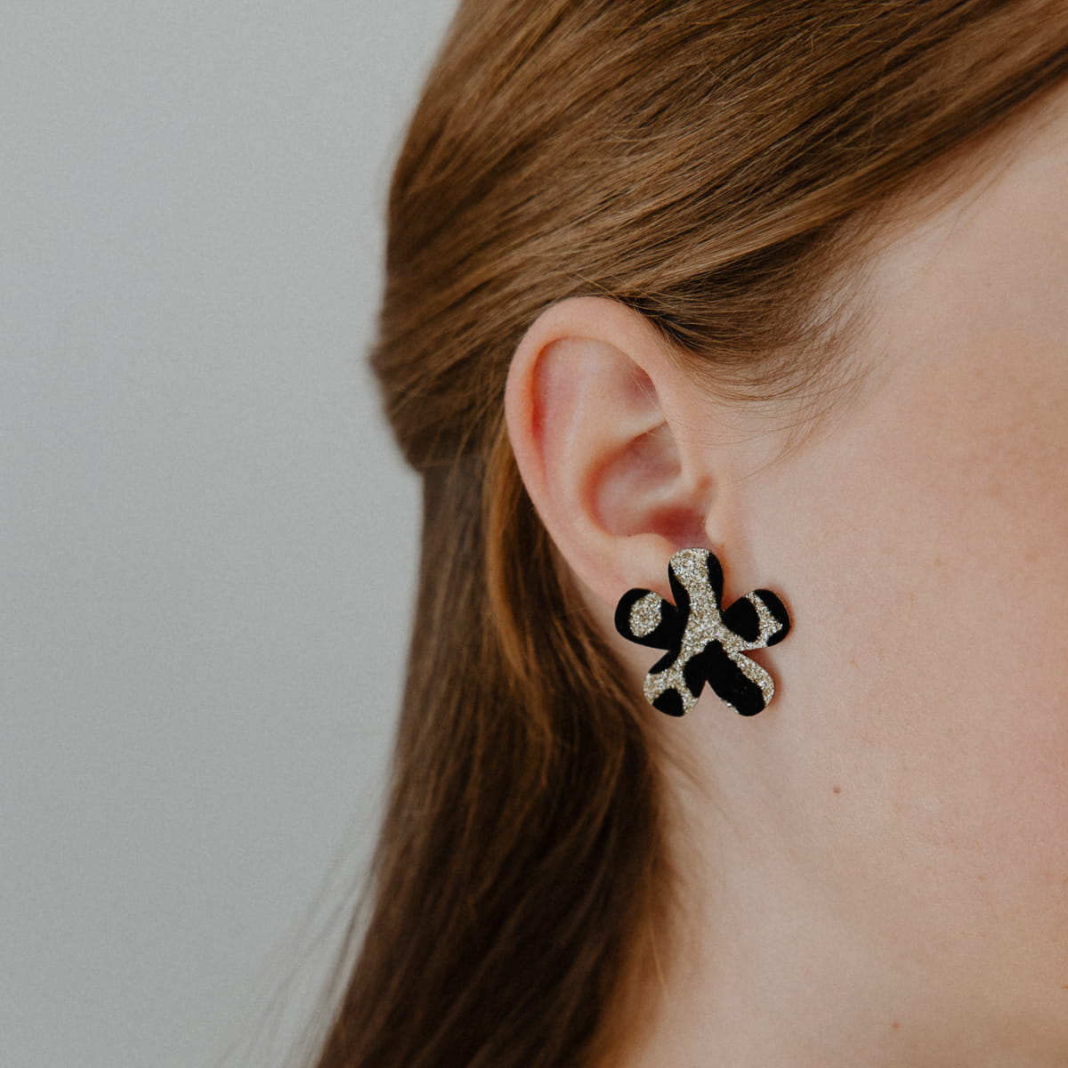 Boucles - Fleurs rose – Image 2
