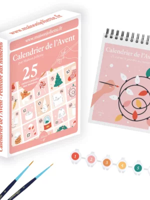 Peinture aux numéros - Calendrier de l’Avent 2