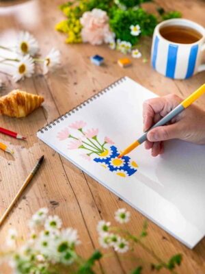 Coloring book - Marguerite A4