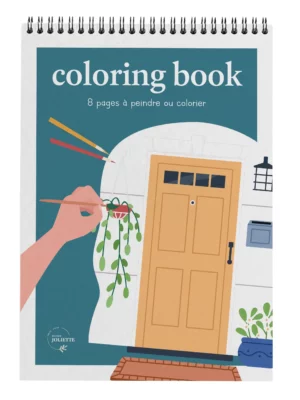 Coloring book - Petites portes A4
