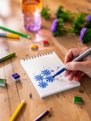 Coloring book - Jardin des muses A6