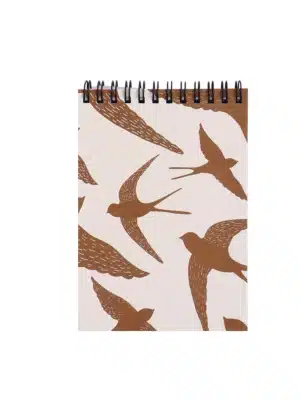 Carnet A6 spirales - Oiseaux