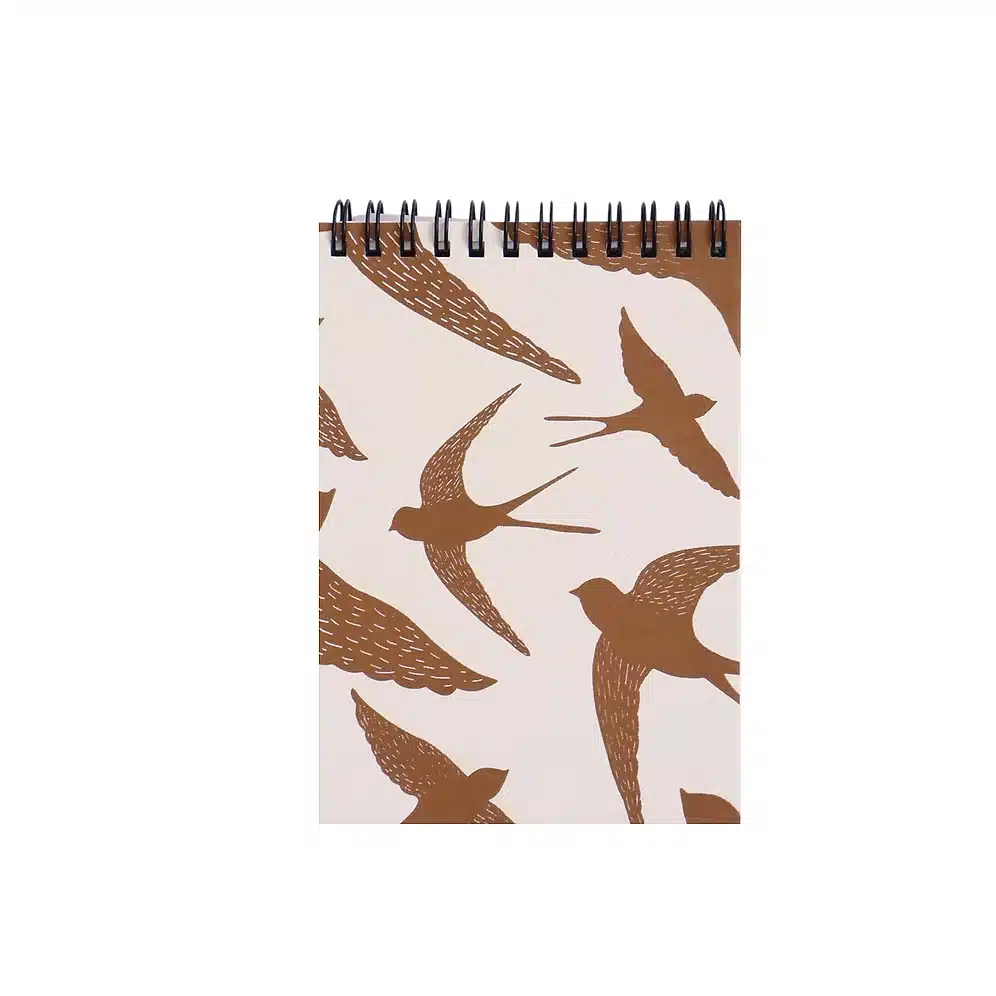 Carnet A6 spirales - Oiseaux