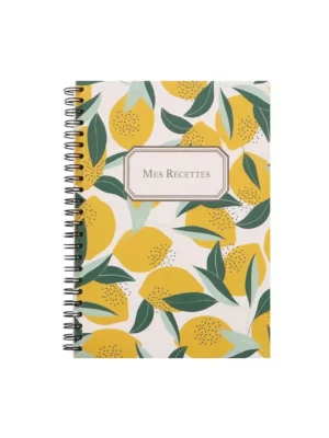 Carnet de recettes Citrons