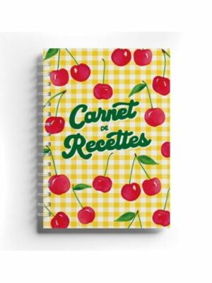 Carnet de Recettes Cerises Vichy