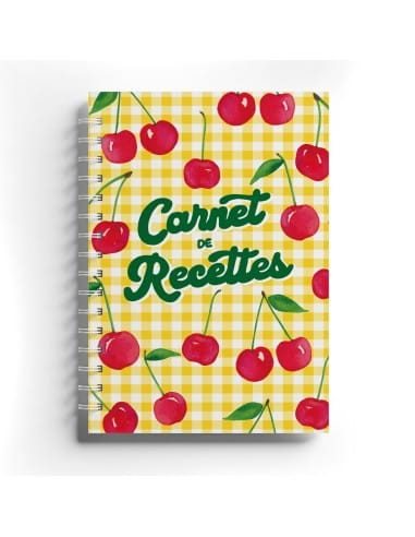 Carnet de Recettes Cerises Vichy