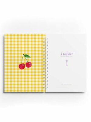 Carnet de Recettes Cerises Vichy