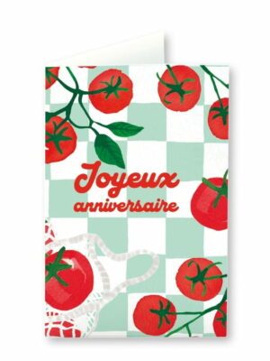 Carte double Tomates