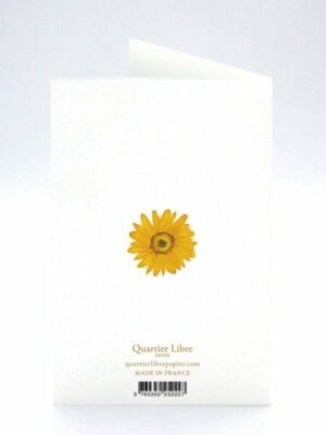 Carte double Tournesols