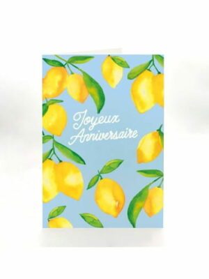Carte XL Citrons