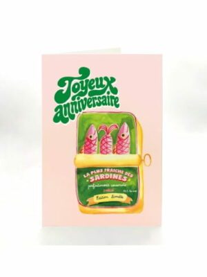 Carte XL Sardines