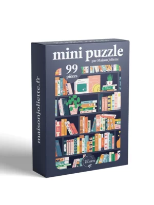 Mini Puzzle - Book Lovers