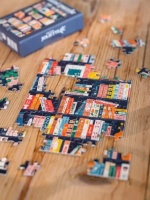 Mini Puzzle - Book Lovers