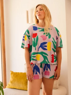 PYJAMA Gaufré Tulipia clair