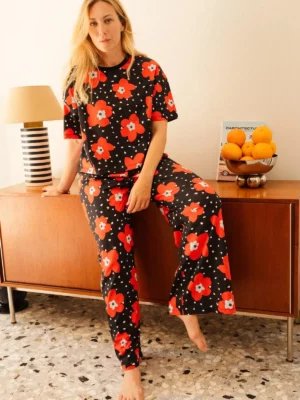 PYJAMA LONG Atlas rouge