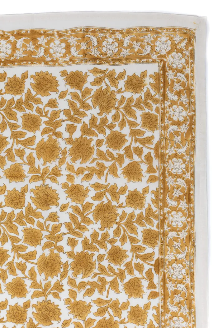 Foulard 100x100 - Serena ocre – Image 2