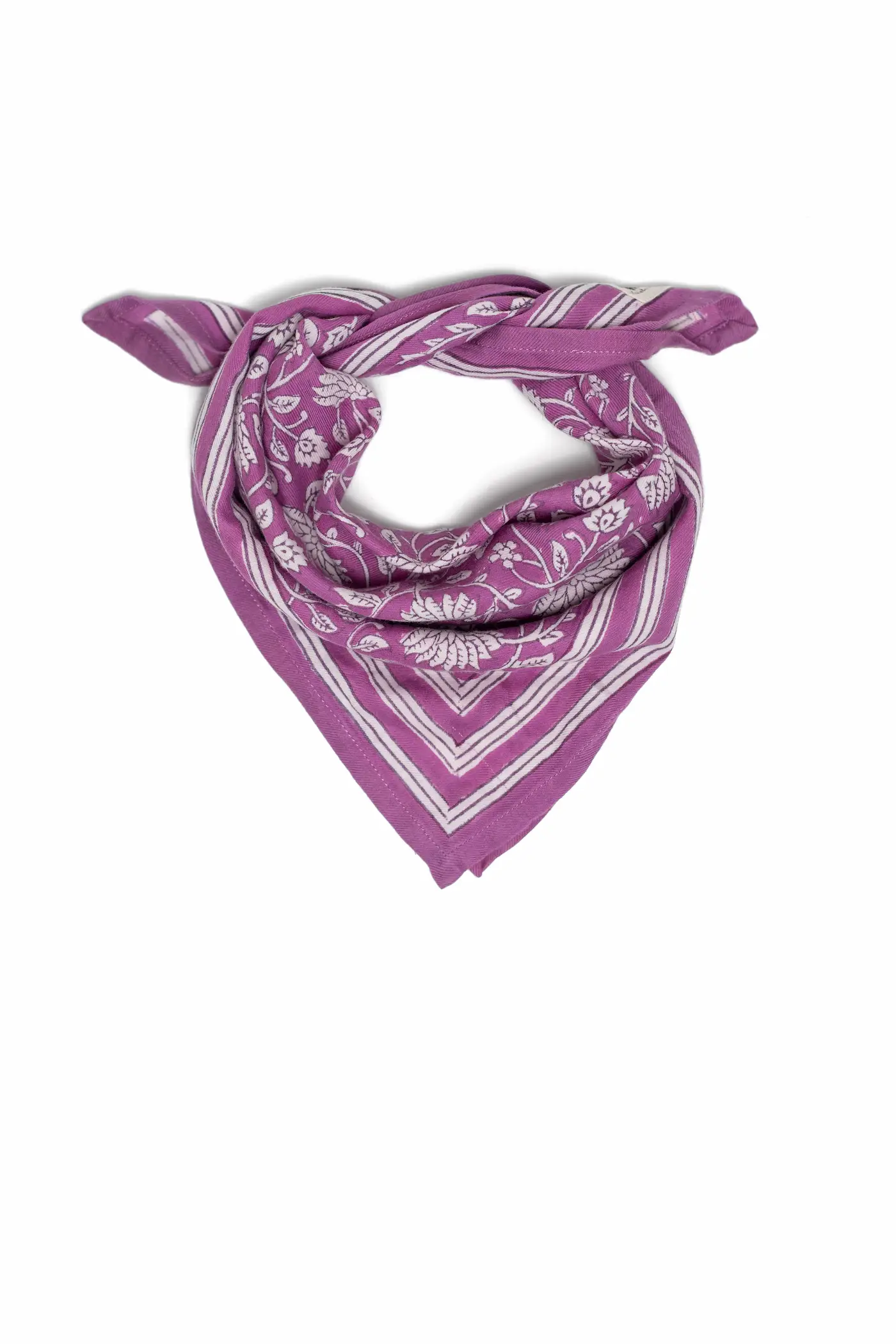 Foulard 50x50 - Frida fuchsia – Image 4