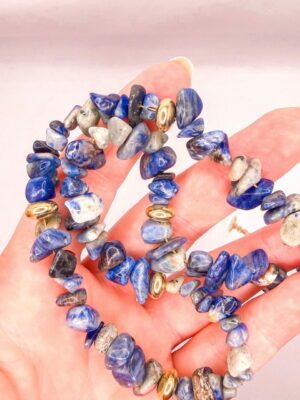 Collier Acidulé - Bleu marine