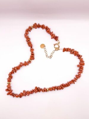 Collier Acidulé - Marron