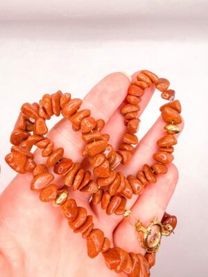 Collier Acidulé - Marron