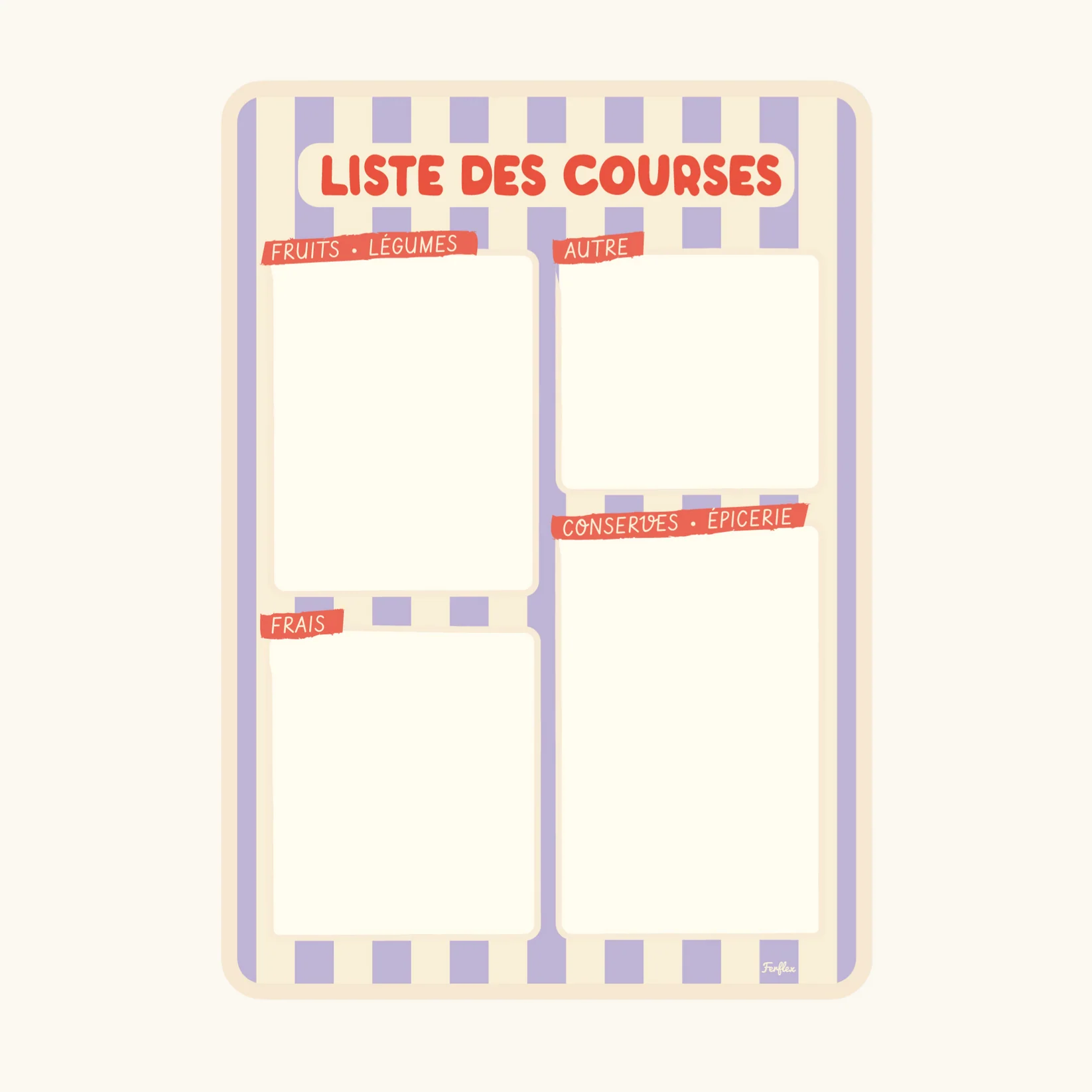 Ardoises magnétiques - Liste des courses – Image 2