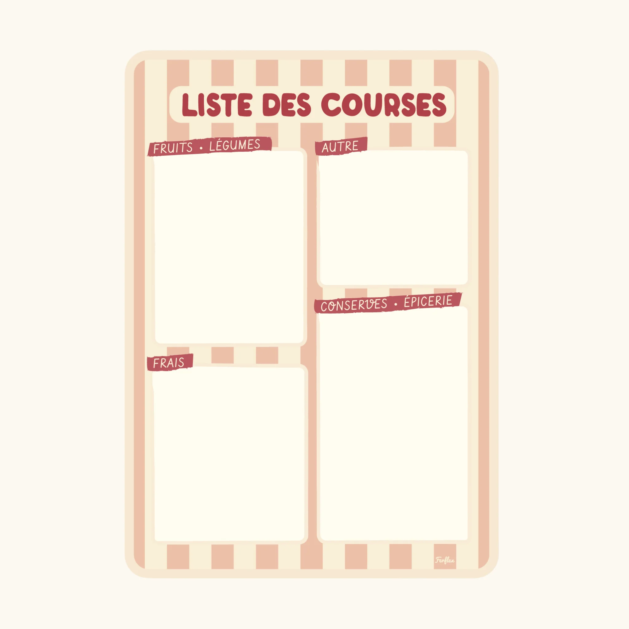 Ardoises magnétiques - Liste des courses – Image 6