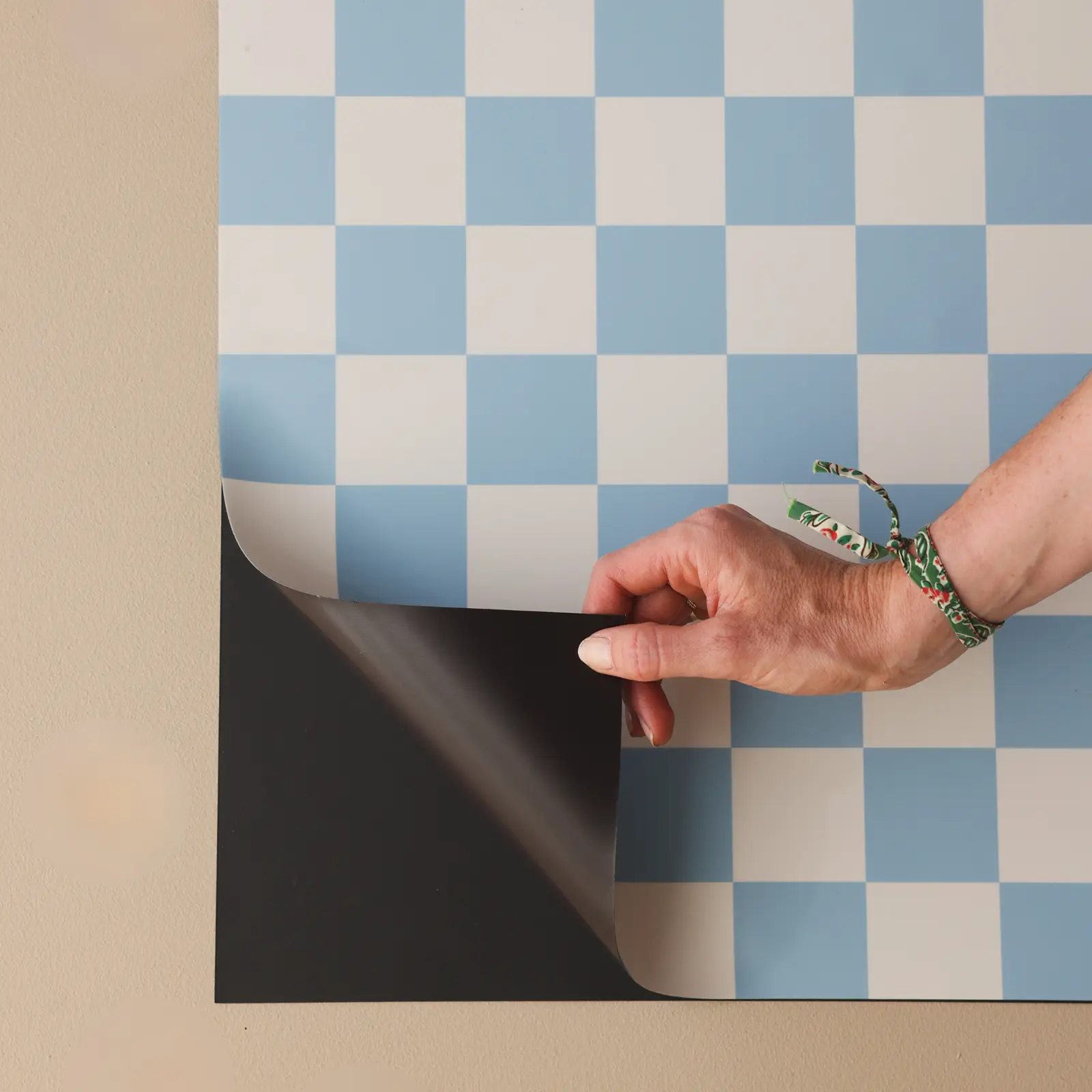 Tableau magnétique - Damier bleu – Image 3