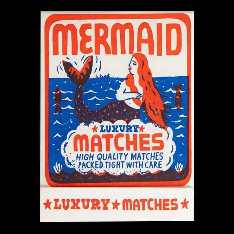 Livre d'allumettes - Mermaid