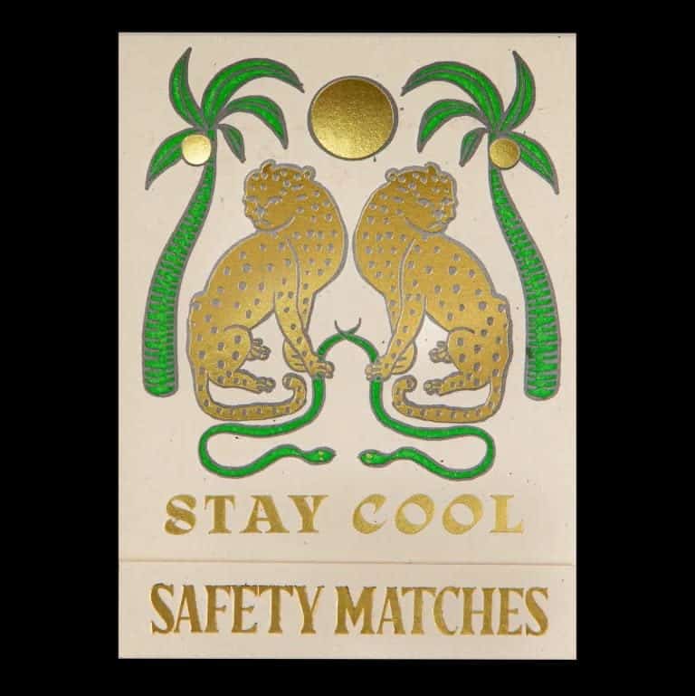 Livre d'allumettes - Stay cool