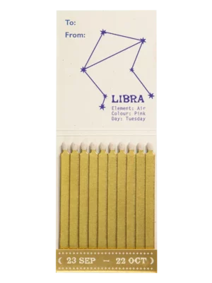 Livre d'allumettes - Zodiaque Balance