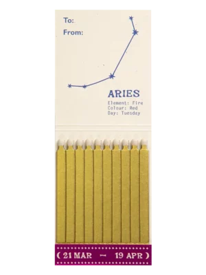 Livre d'allumettes - Zodiaque Bélier