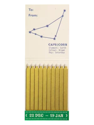 Livre d'allumettes - Zodiaque Capricorne