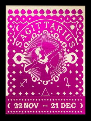 Livre d'allumettes - Zodiaque Sagittaire