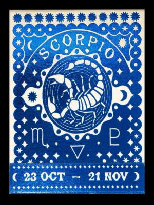 Livre d'allumettes - Zodiaque Scorpion
