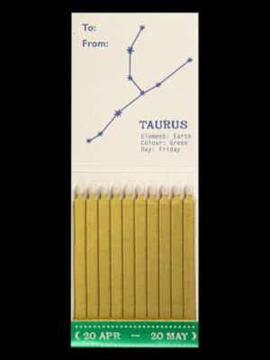 Livre d'allumettes - Zodiaque Taureau