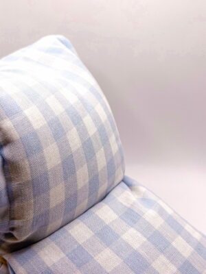 Bouillotte sèche - Vichy bleu et blanc
