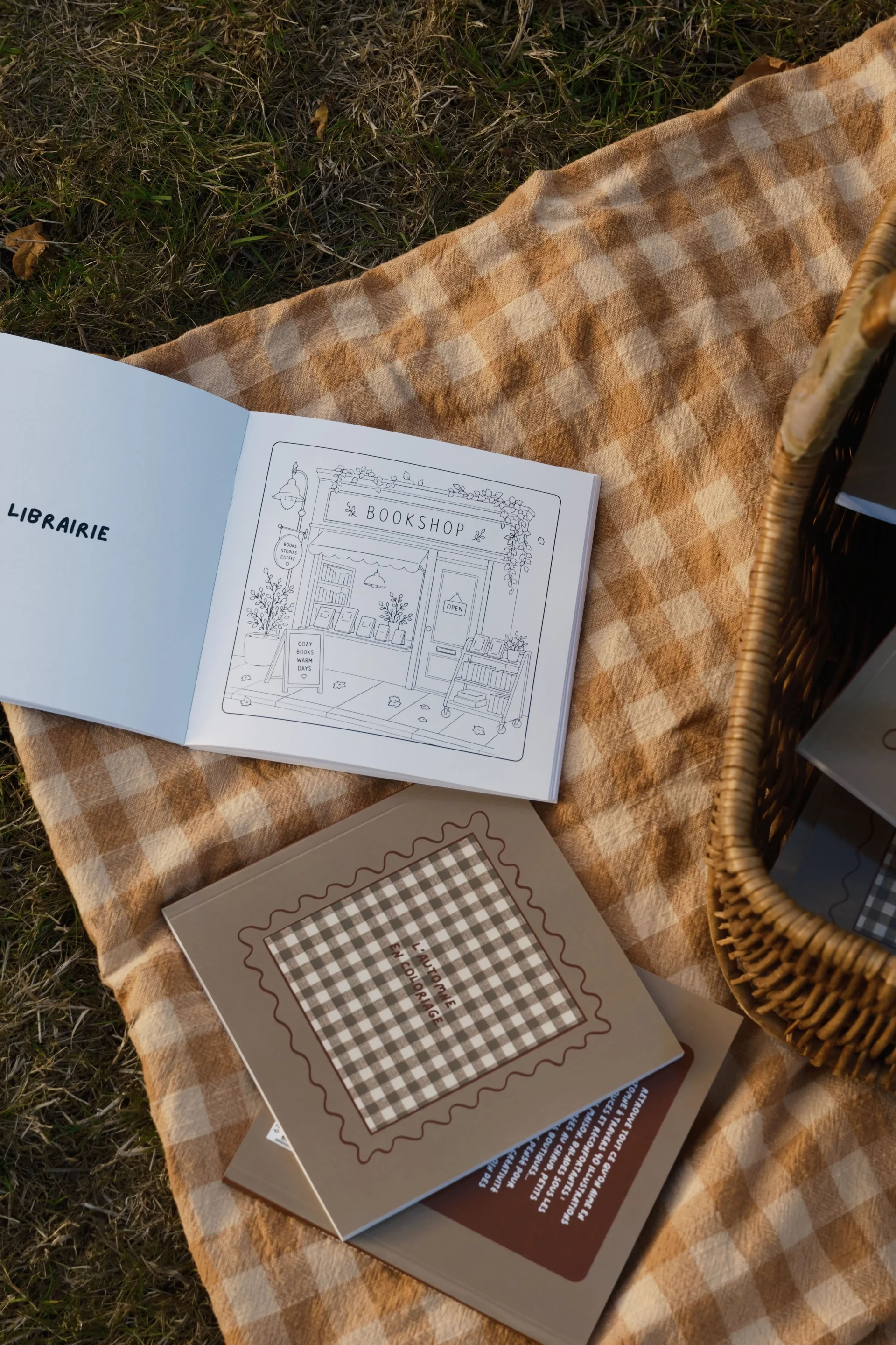 Livre de coloriage - L'automne en coloriage – Image 2