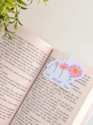 Marque-Page Magnétique – Give yourself time