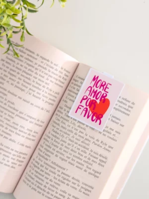 Marque-Page Magnétique – More amor por favor