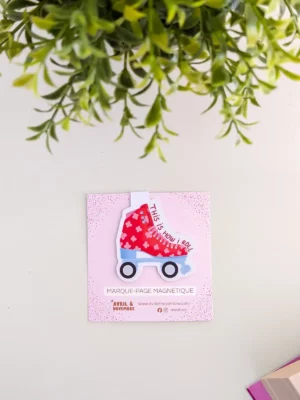 Marque-Page Magnétique – Roller