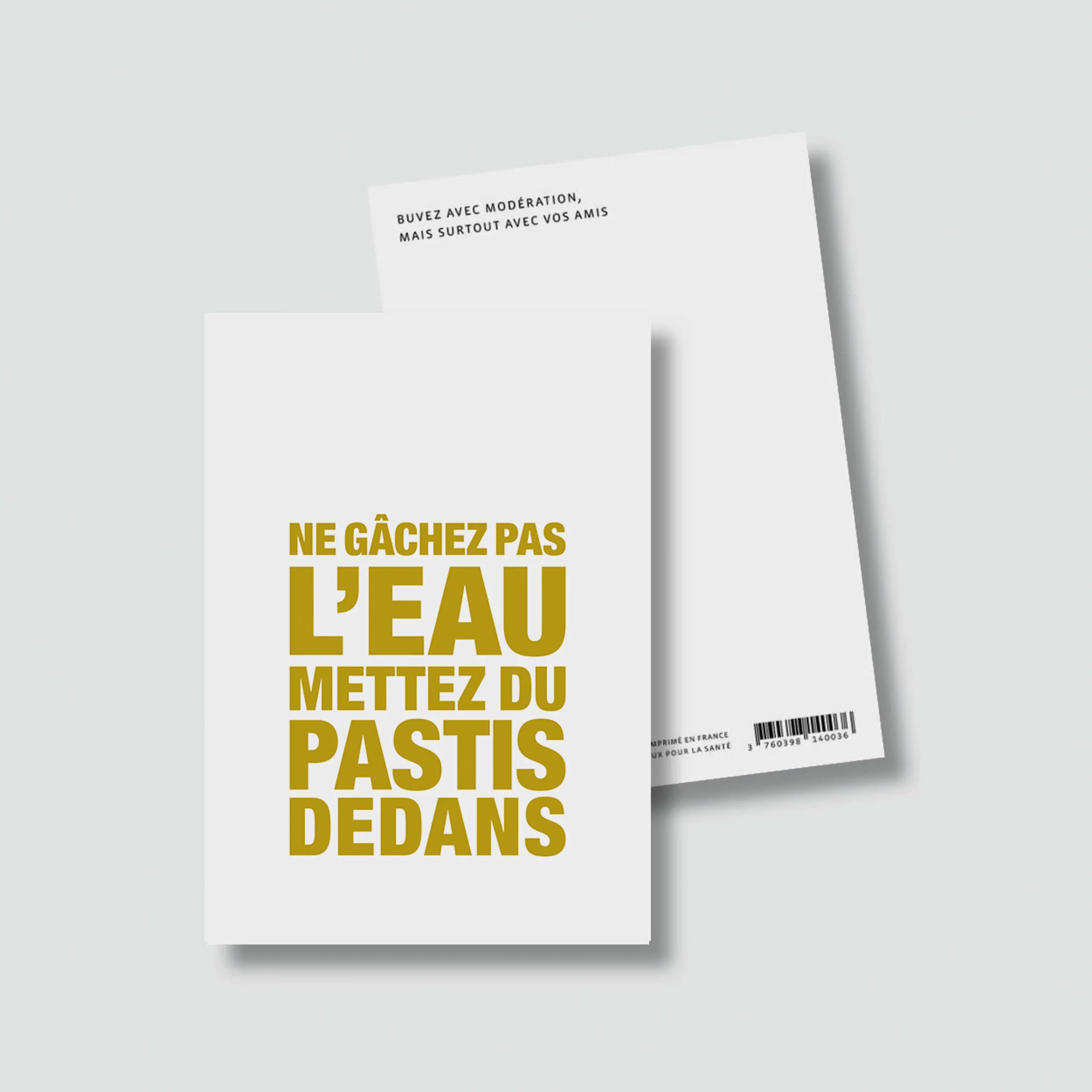 Carte Eau et Pastis – Image 2