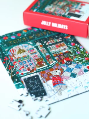 Mini puzzle Joyeuses fêtes