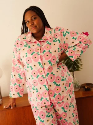 Pyjama Flanelle Bougainvillier Bico