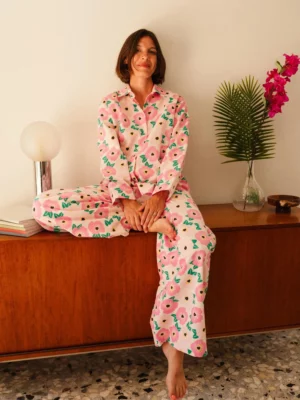 Pyjama Flanelle Bougainvillier Bico
